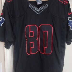 Andre Johnson Houston Texans Nike On Field Jersey Mens Large Black